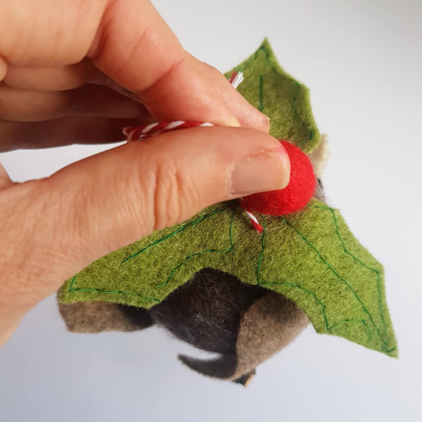 Christmas Theme: Felt a Fat Robin