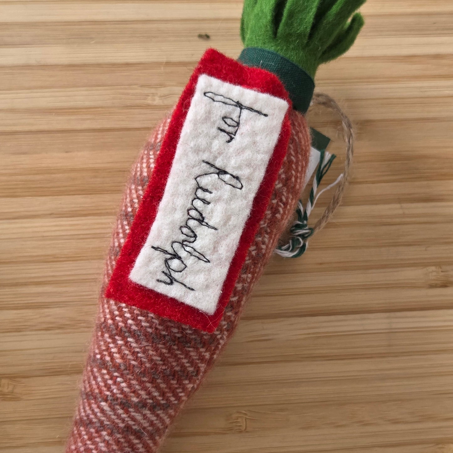 Carrot for Rudolph