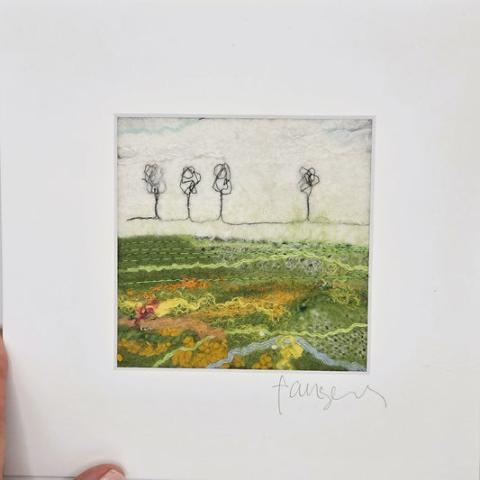 Fields of Gold: Textile Irish landscape