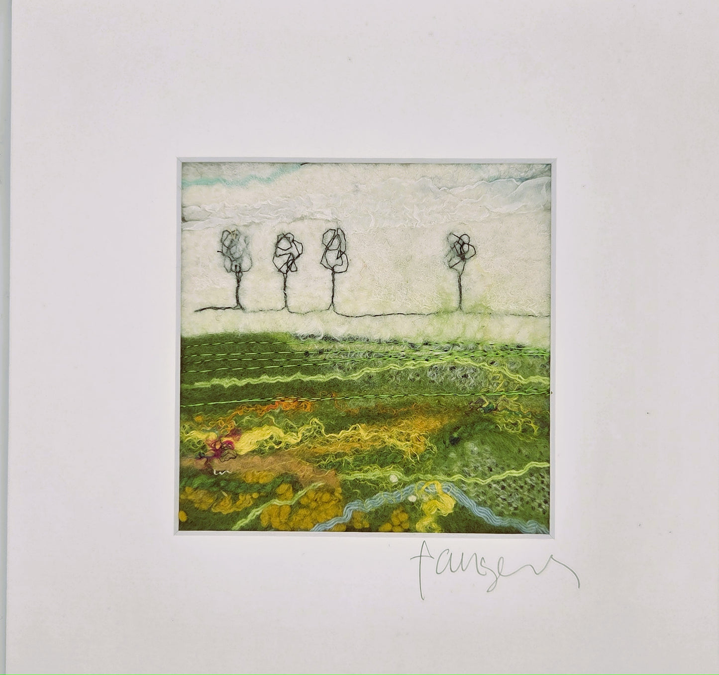 Fields of Gold: Textile Irish landscape