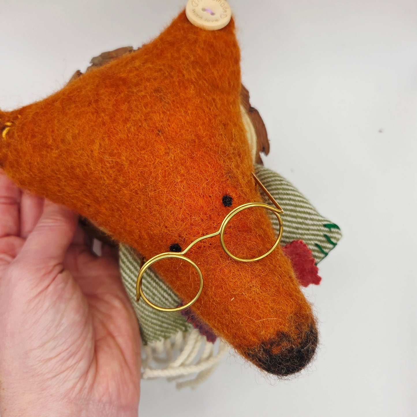 May: Felt a faux taxidermy fantastic Mr Fox