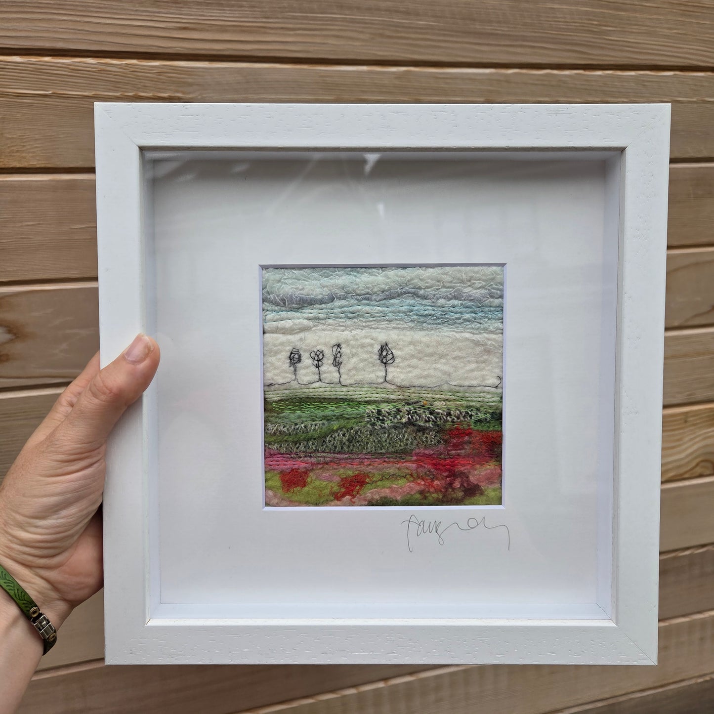 Irish textile landscape: Fushia