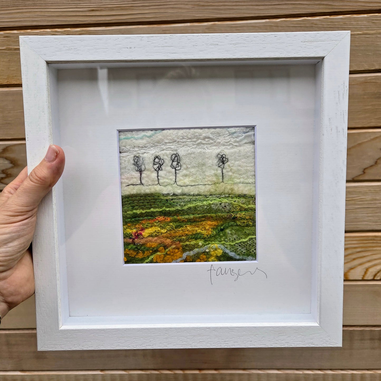 Fields of Gold: Textile Irish landscape