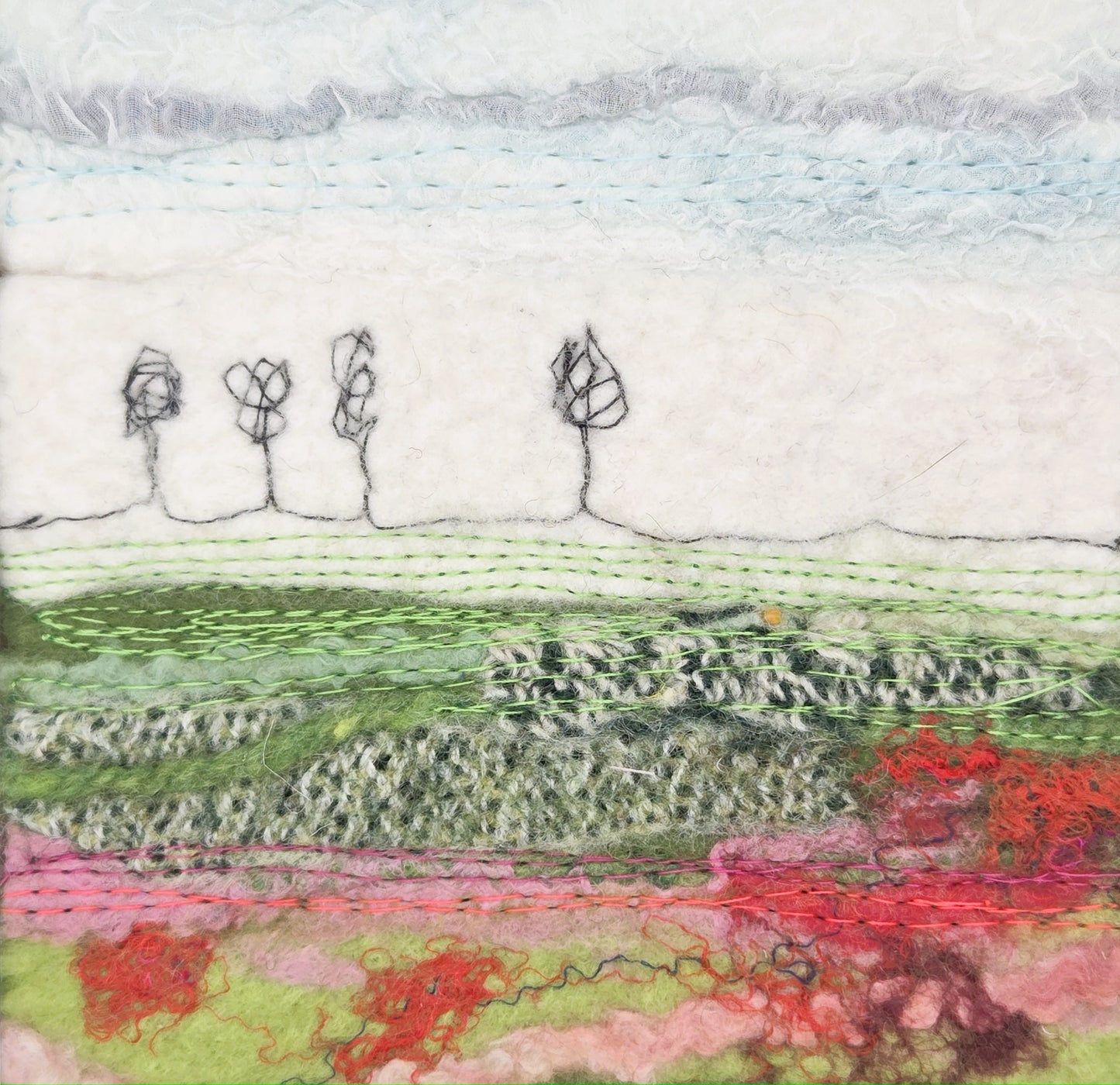Irish textile landscape: Summer