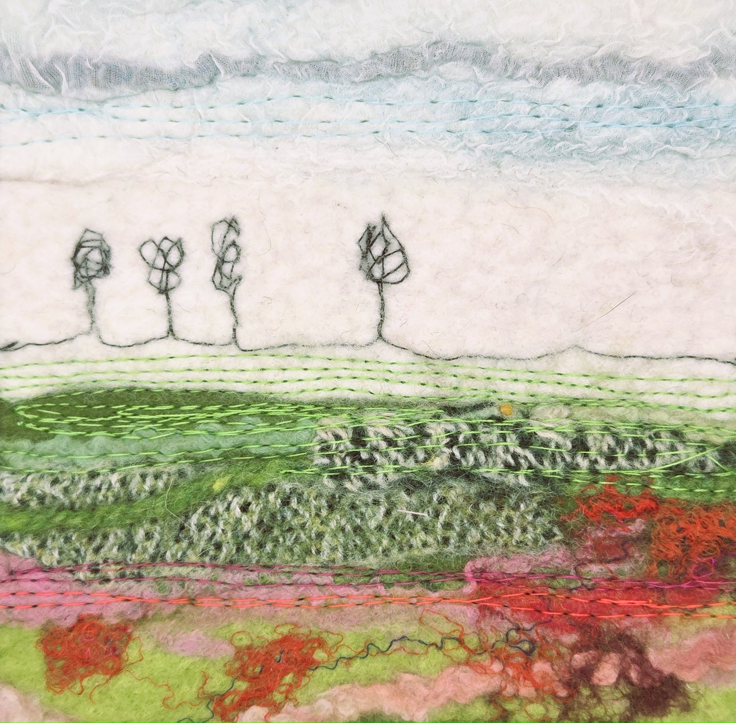 Irish textile landscape: Summer