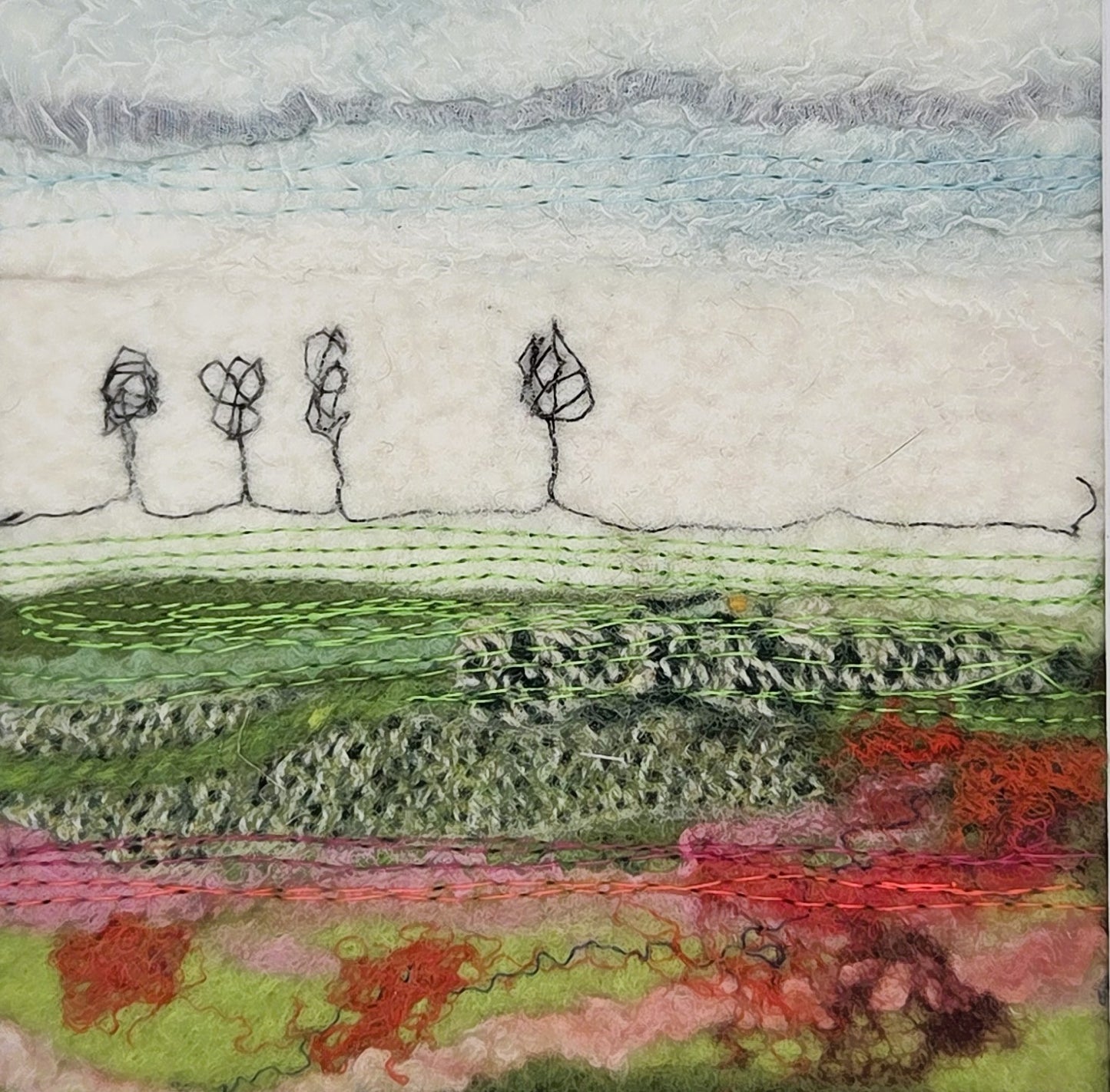 Irish textile landscape: Summer
