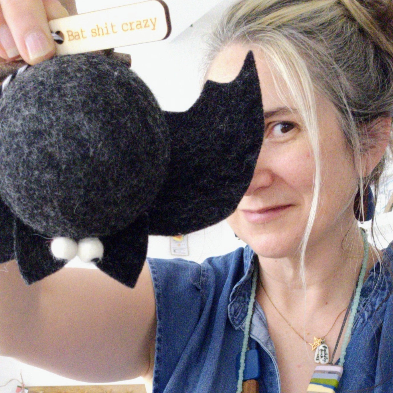 October: Halloween Bat Bauble Making