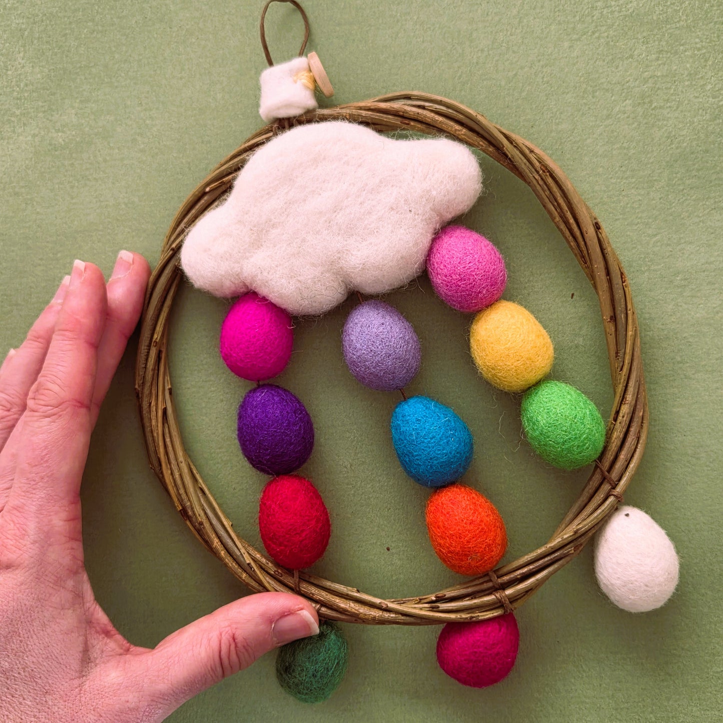 Rainbow dreamcatcher