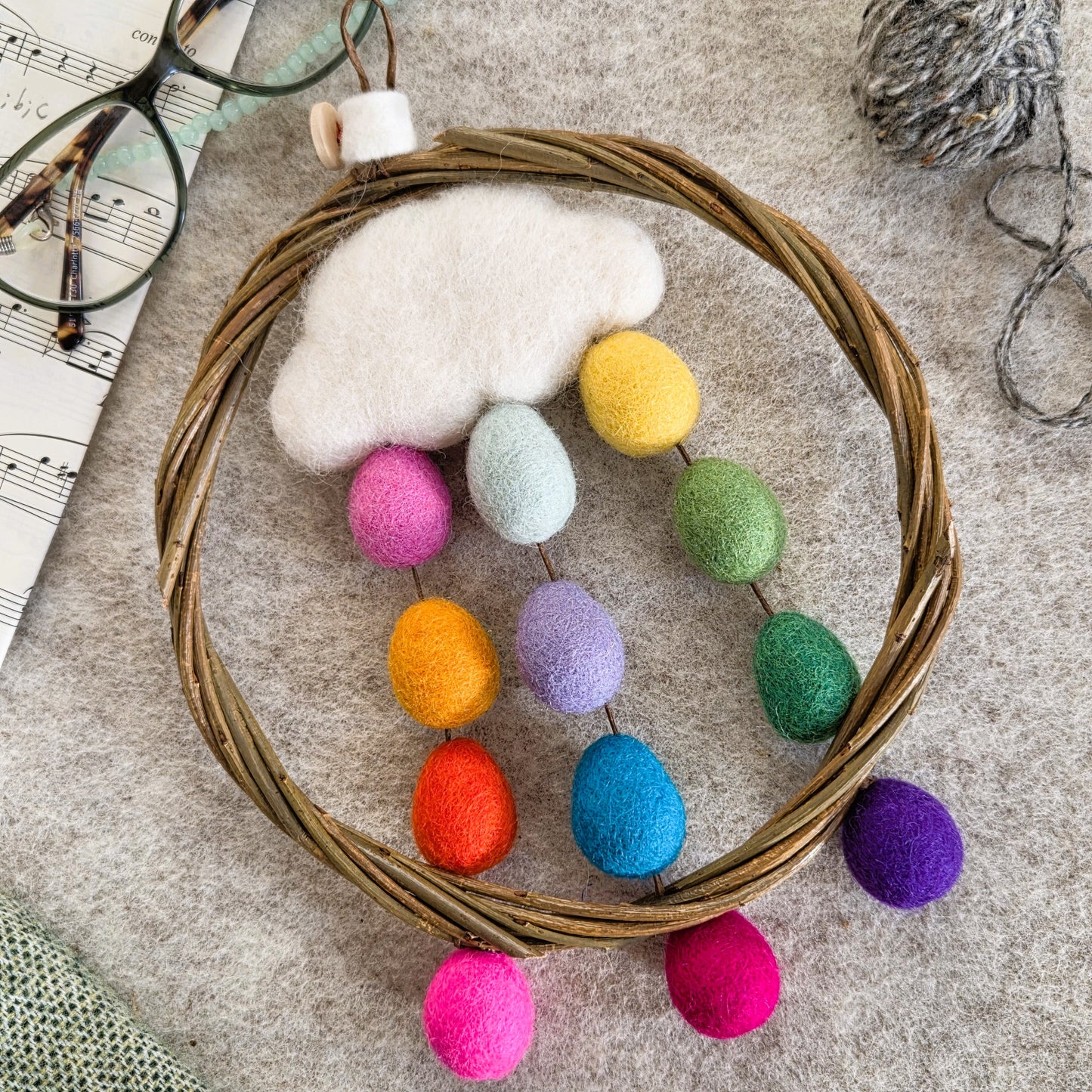 Rainbow dreamcatcher