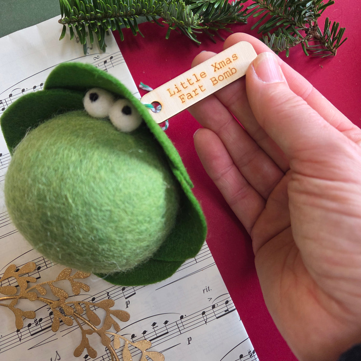 Brussel Sprout ( Mr Russel the Brussel)