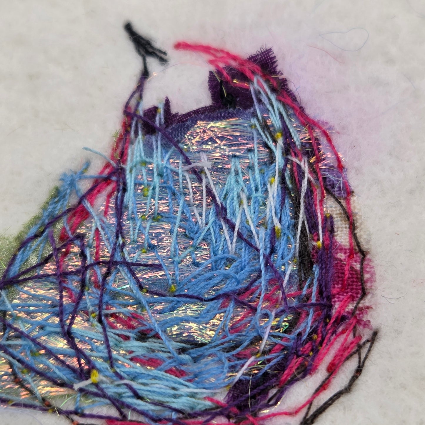 Feathered Friends | Original Embroidery Artwork