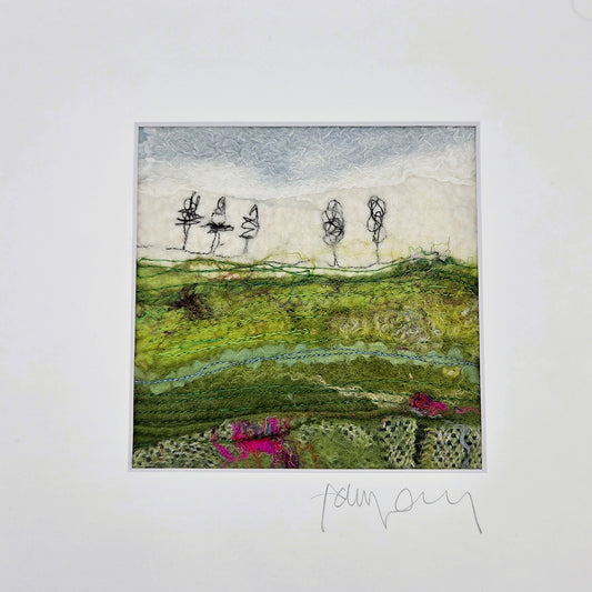 Irish textile landscape: Fushia