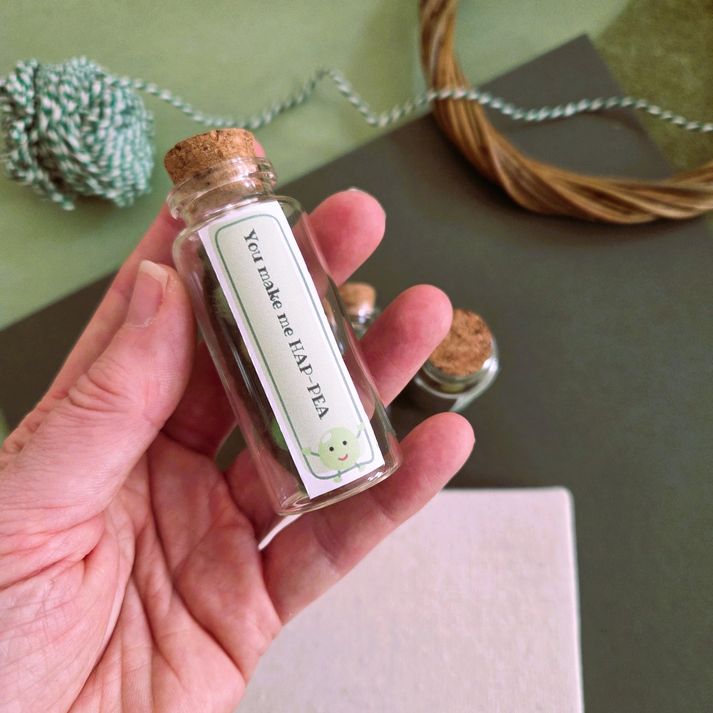 Peas in a Pod: message in a bottle