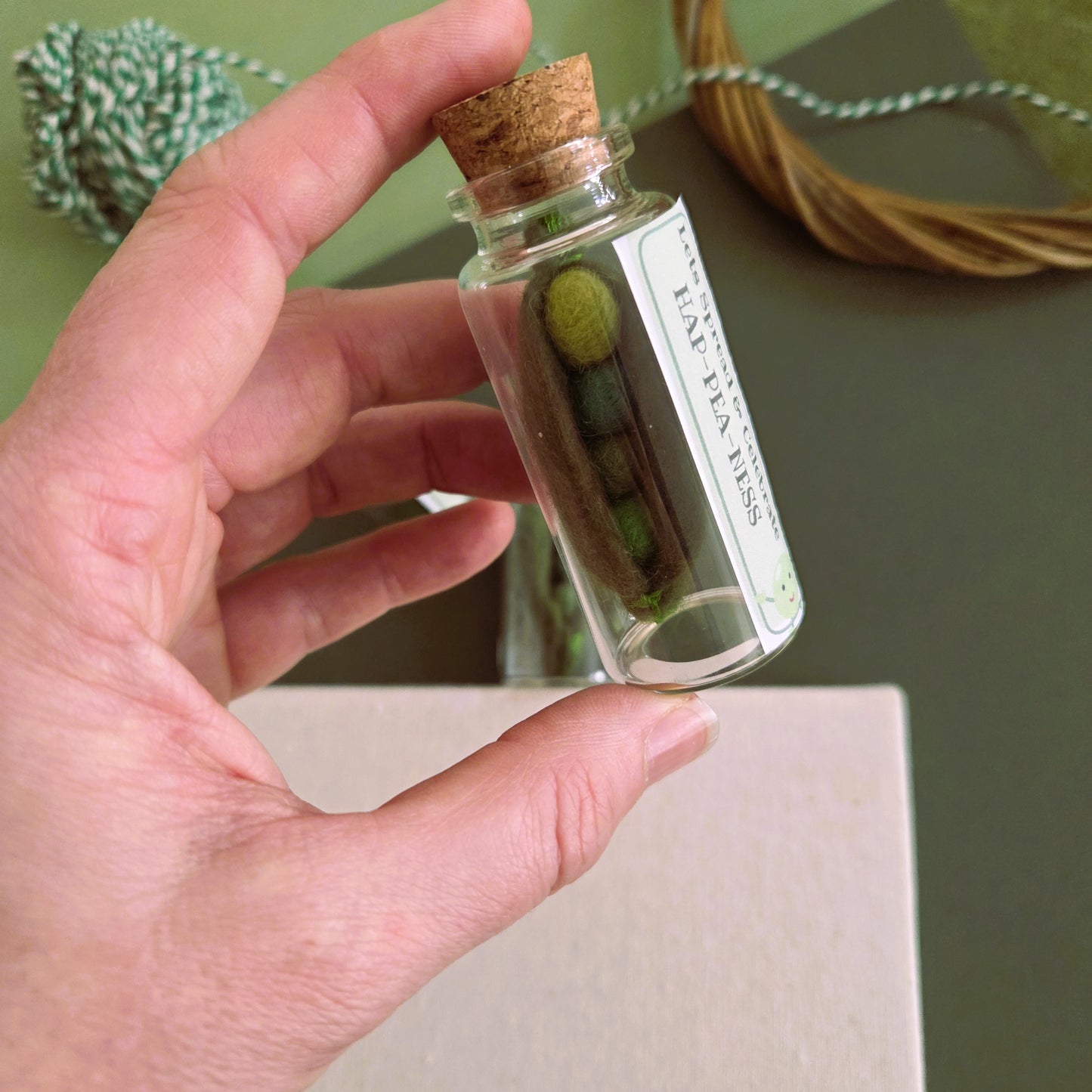 Peas in a Pod: message in a bottle