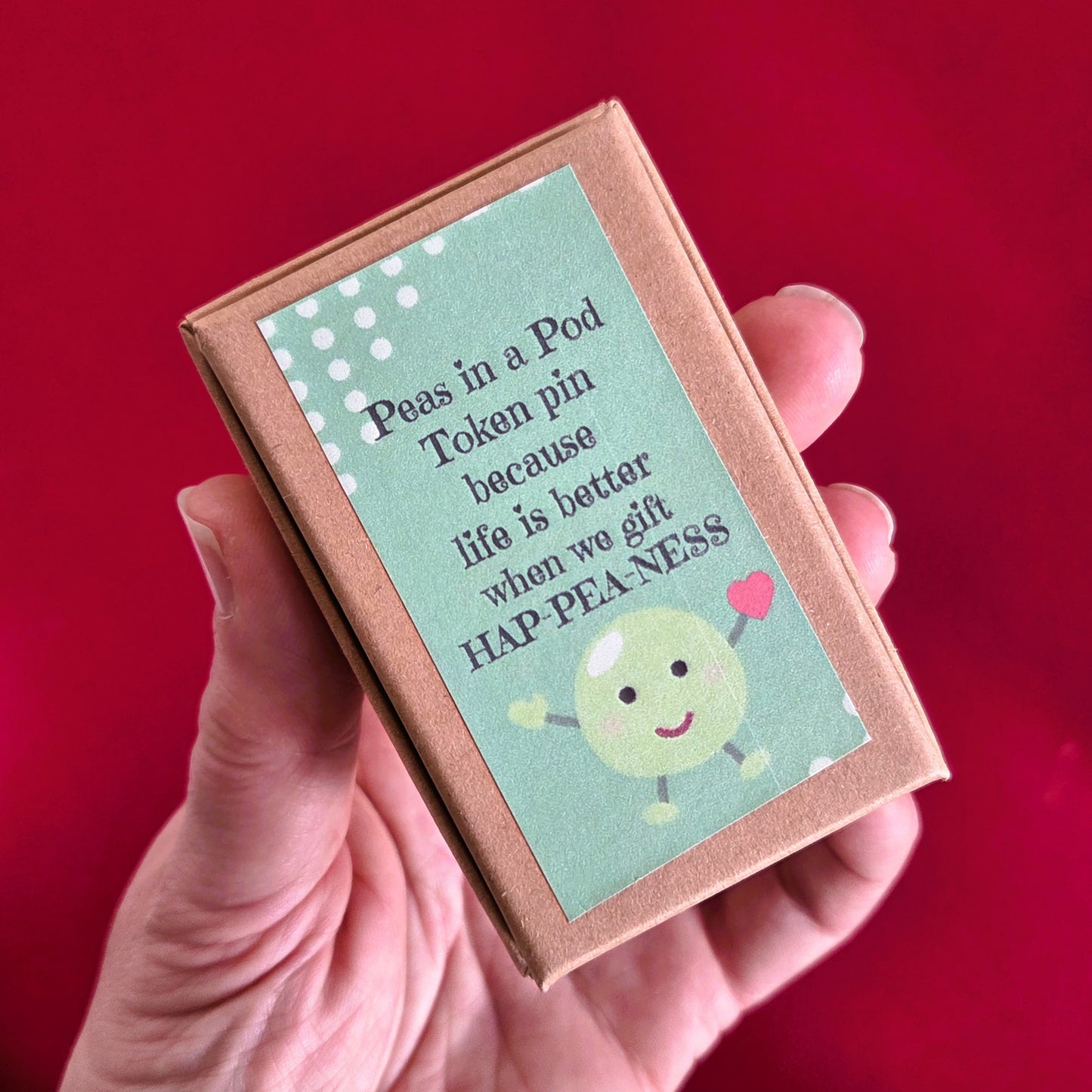 Peas in a Pod Brooch in a Box