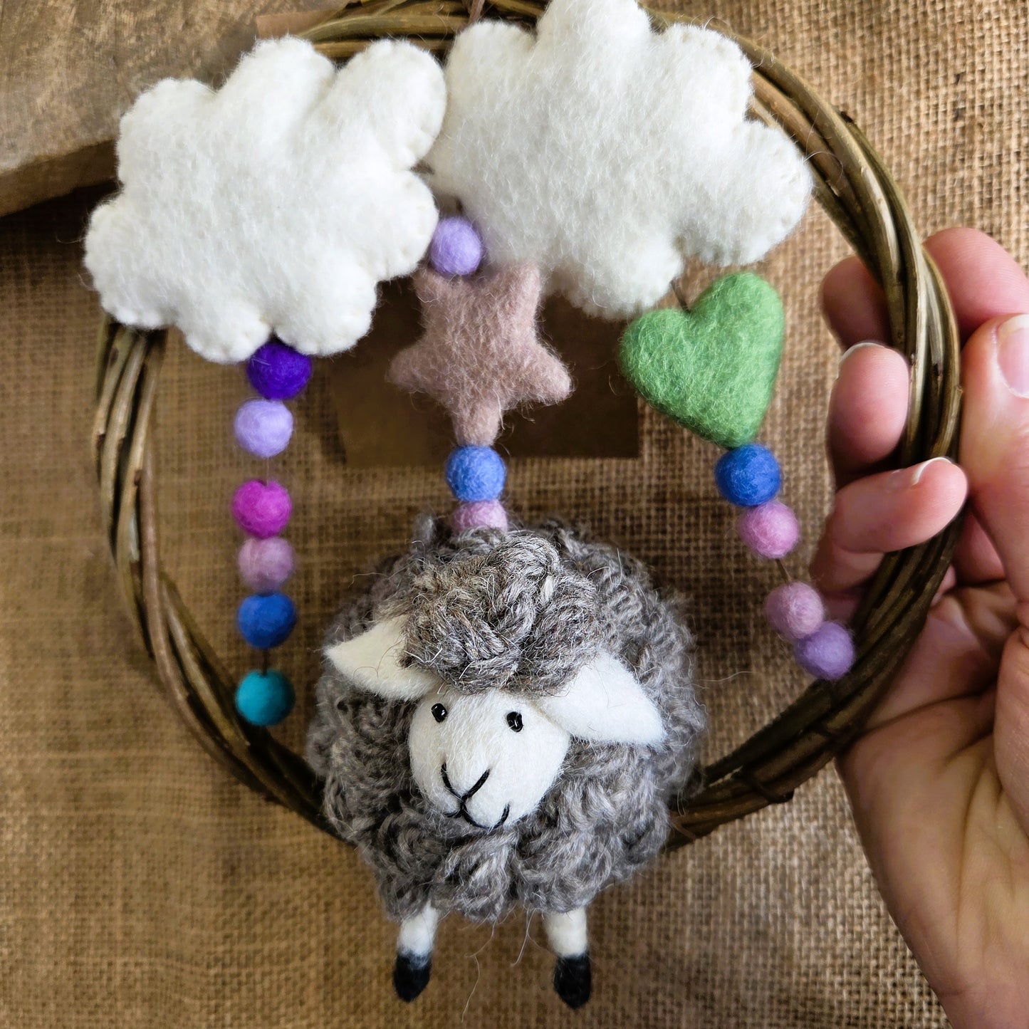 Counting Sheep Dreamcatcher