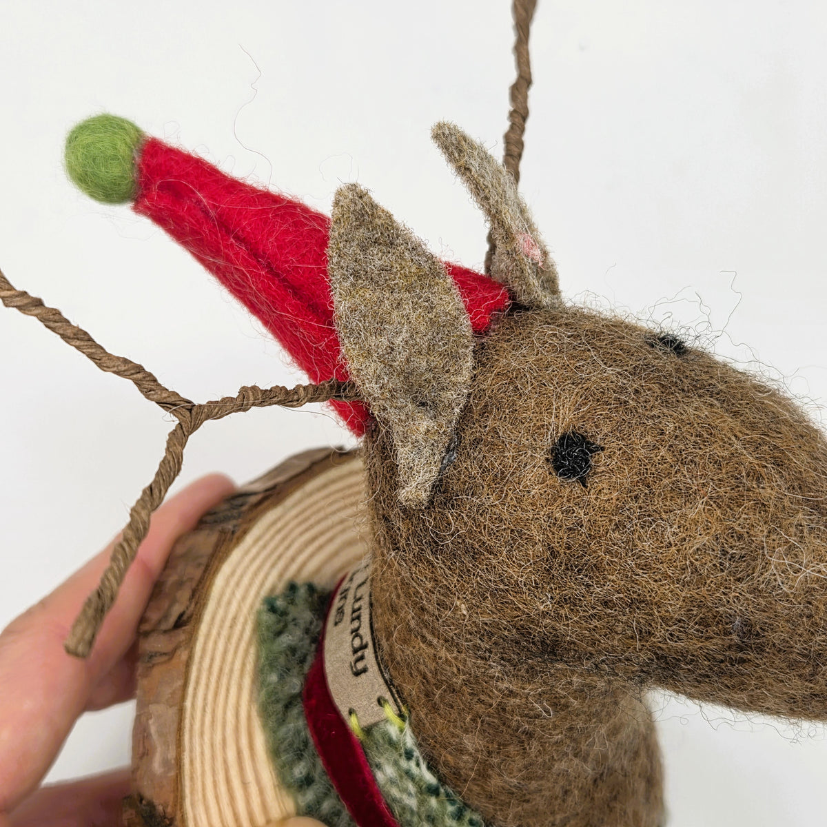Rudolph Reindeer Faux Taxidermy