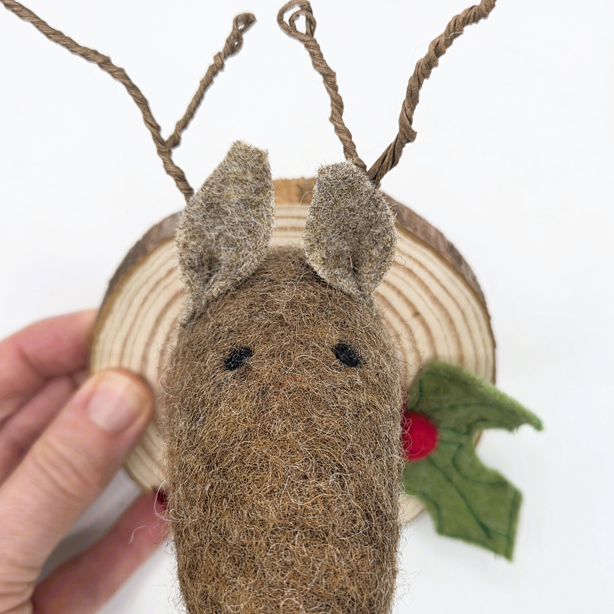 Rudolph Reindeer Faux Taxidermy