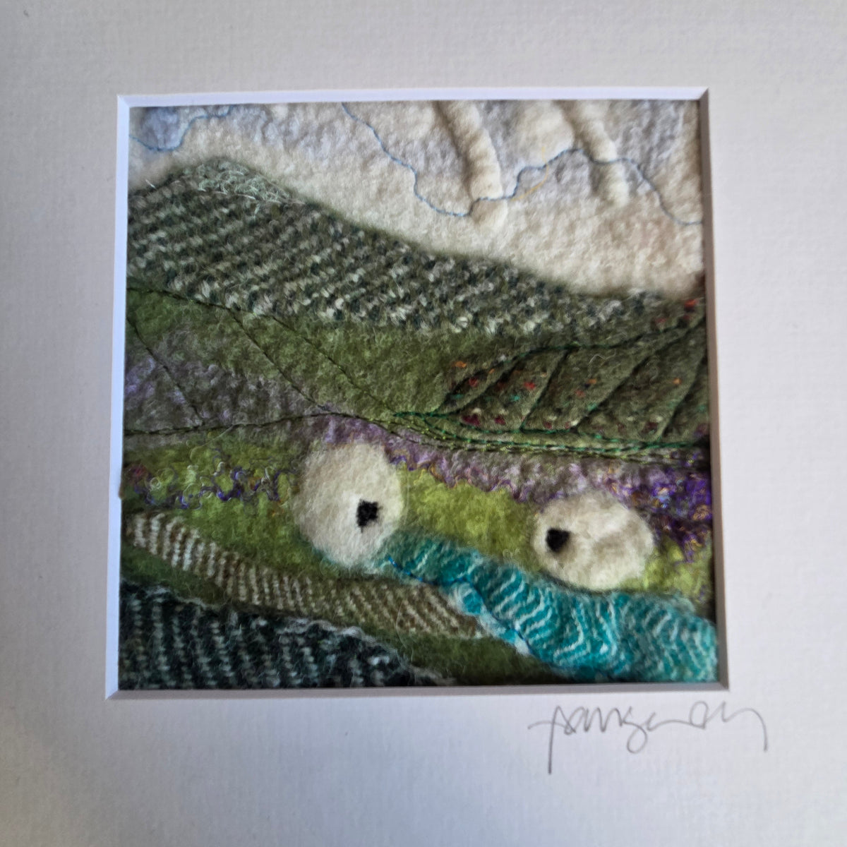 Irish textile landscape: Sugar loaf