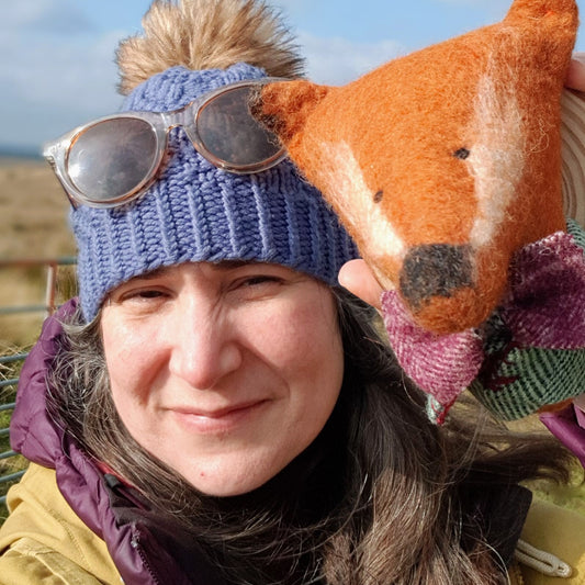 May: Felt a faux taxidermy fantastic Mr Fox