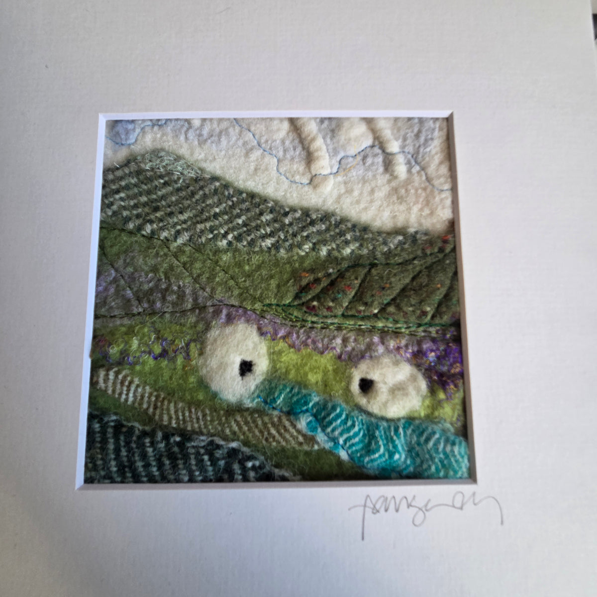 Irish textile landscape: Sugar loaf