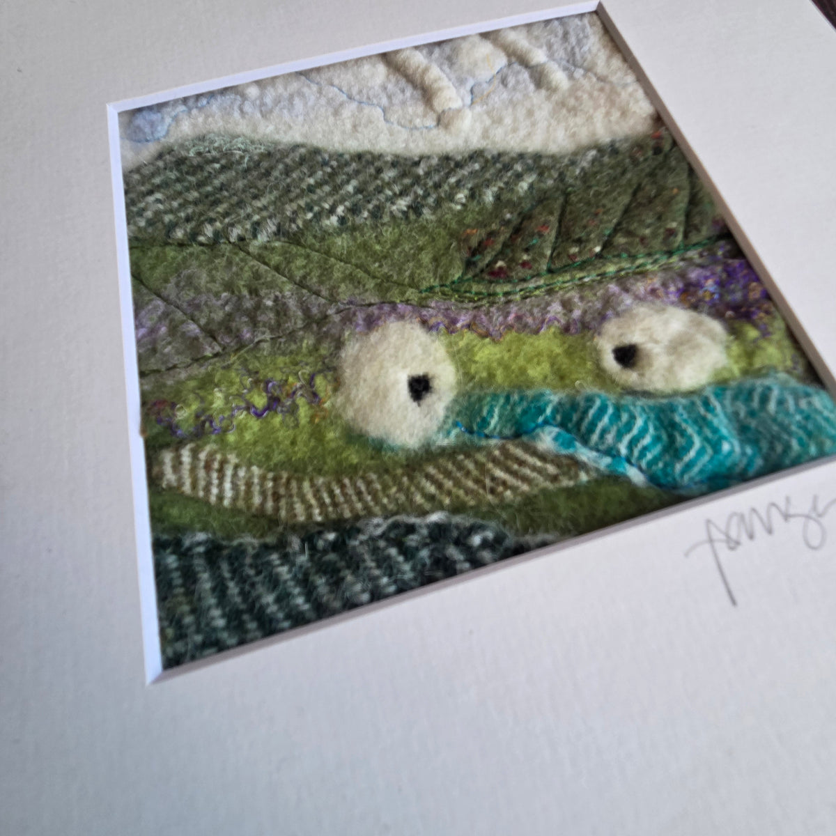Irish textile landscape: Sugar loaf