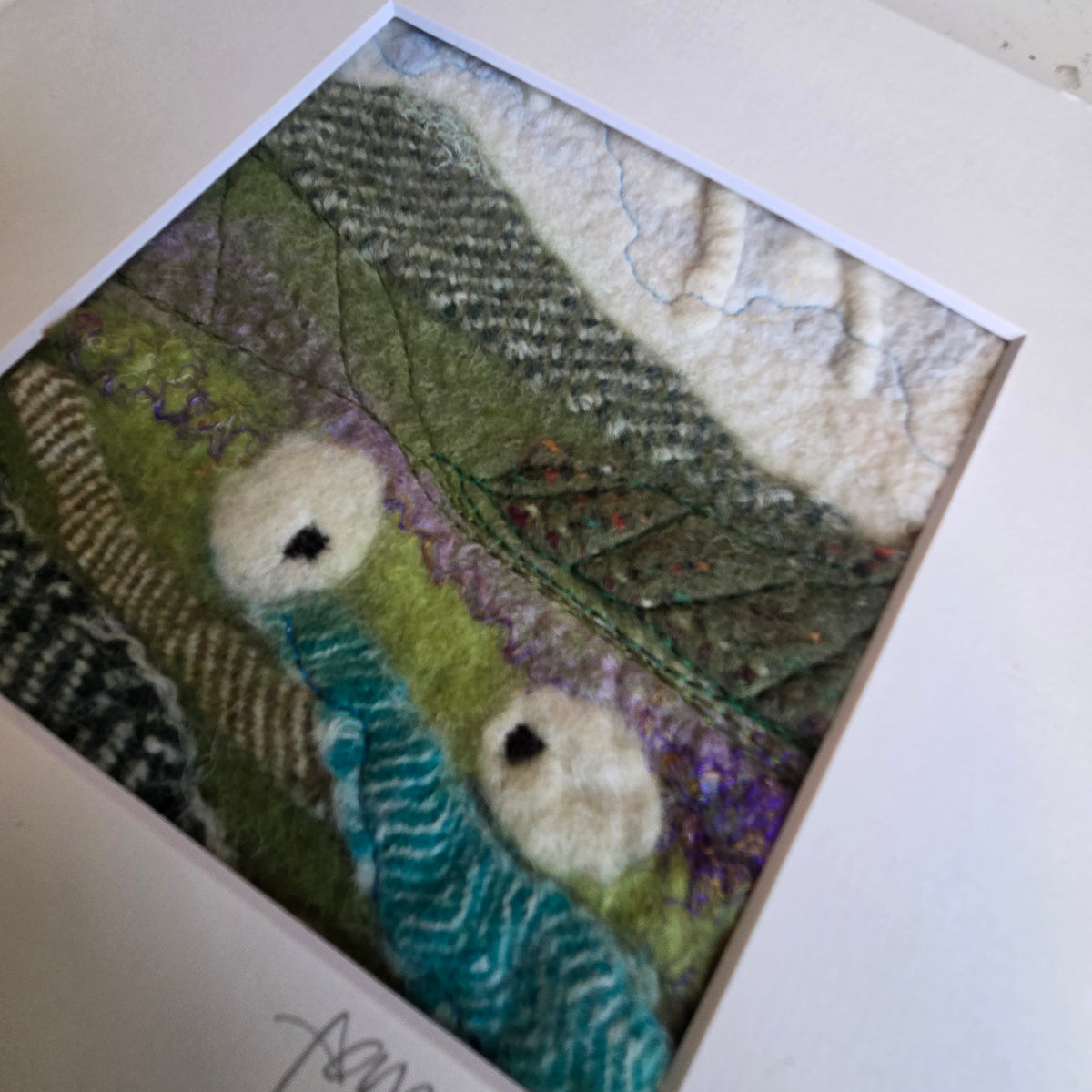 Irish textile landscape: Sugar loaf