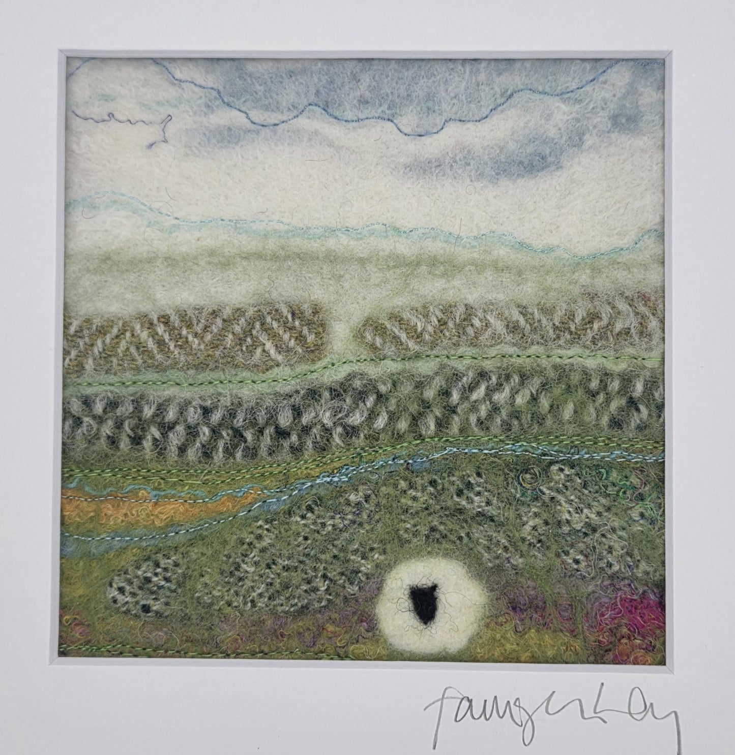 Walking on The Curragh: Irish textile Landscape: