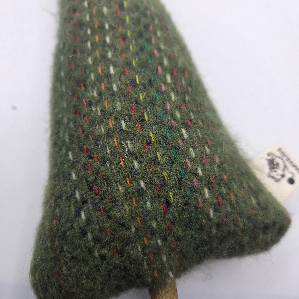 Handmade Tweed Christmas Trees